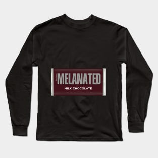 Melanated Milk Chocolate Long Sleeve T-Shirt